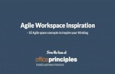 Ten agile workspaces