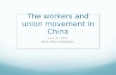 Bc fed union movement china