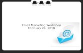 Three Hats Marketing   Email Marketing Workshop