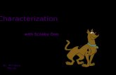Scooby doo characteriztion