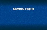 6 Saving Faith