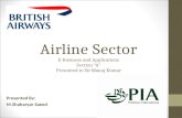 E-Buniess PPT on Airline Sector with 7Cs
