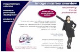 Image mastery training overview