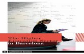 Sectorial report - Higher education sector in Barcelona