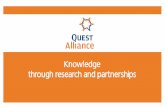 QUEST Alliance Overview of work