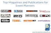 Top Magazines and Publications for Event Planners