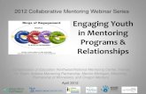 Engaging Youth in Mentoring Programs & Relationships