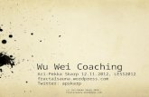 Wu wei coaching