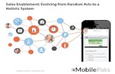 Sales Enablement: Evolving from Random Acts to a Holistic System