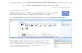 Microsoft access 2007_tutorial