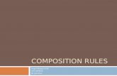 Composition rules