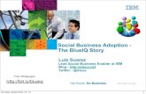 Social Business Adoption Workshop - The BlueIQ Story #smc13
