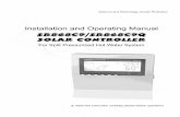 SR868C9-EN Soar Water Heater Controller for Split System Solar Water Heater 2011 New Products