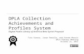 DPLA Collection Achievements and Profiles System (DPLA Plenary Meeting)