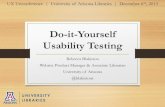 UX Unconference: Usability Testing