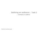 Defining an audience task 2   copy 1