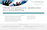 How To Ensure Website Accessibility