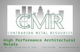 Educational Presentation High Performance Metals
