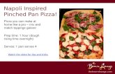 Napoli Inspired Pinched Pan Pizza ecipe