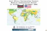 East Africa Partnership Kenya Medical Relief Project November 2008