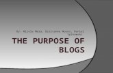 The Purpose Of Blogs