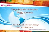 ZINGY AWARDS FOR THE WINNERS