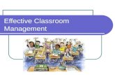 Transitions effective classroom management