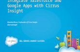 DF13 Cirrus Insight Session: Integrate Salesforce & Google Apps