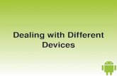 Android: Dealing with Different Devices