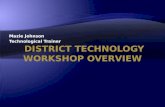 District Technology Workshop Overview