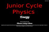 Junior cycle science physics energy