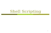 Introduction to Unix shell scripting