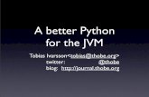 A Better Python for the JVM