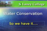 3.  water conservation   domestic & review landscaping pracitces
