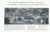 Celebrating Fifty Years of State Historical Markers
