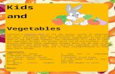 Kids and vegetables