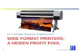 Wide Format Printers: A Hidden Profit Pool [Global Channel Partners Summit]