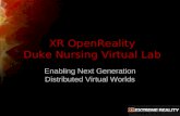 OpenReality Duke Nursing Virtual Lab