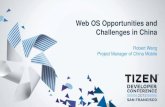 Tizen’s opportunities and challenges in China