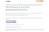 Brand audit samsung 2013 seeking luxury independently
