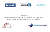 SEO and Social Search: Facebook, LinkedIn and Twitter