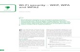 Wi-Fi security – WEP, WPA and WPA2