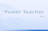 Power teachertraining 2010
