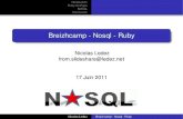 Breizhcamp NoSQL