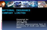 National insurance company limited