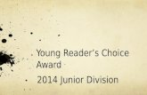 YRCA 2014 Nominees by Mrs. Anderberg