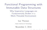 Functional Programming with Immutable Data Structures