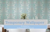 Temporary Wallpaper - Wallpaper Wholesaler