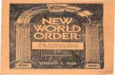 New world order,ancient plan of secret societies.- William T. Still-