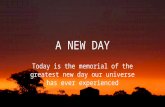 A new day – the absence of fear The Resurrection